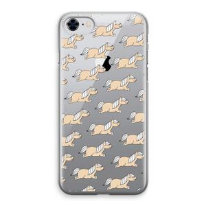 Ponys: iPhone 8 Transparant Hoesje