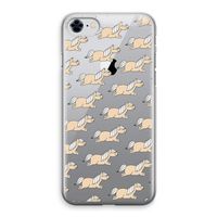 Ponys: iPhone 8 Transparant Hoesje