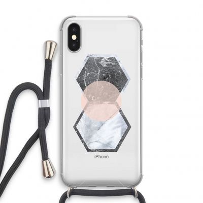 Creatieve toets: iPhone X Transparant Hoesje met koord