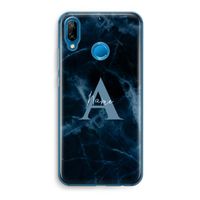 Midnight Marble: Huawei P20 Lite Transparant Hoesje