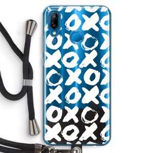 XOXO: Huawei P20 Lite Transparant Hoesje met koord