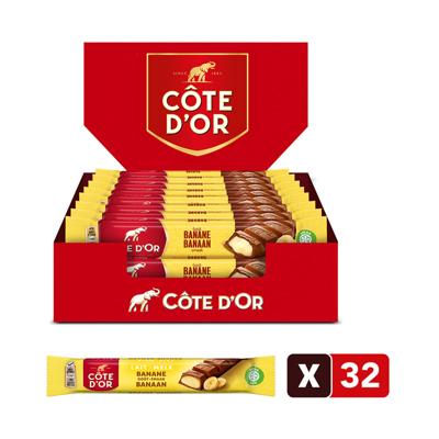 Côte d'Or chocoladerepen - melkchocolade met banaan - 48g x 32