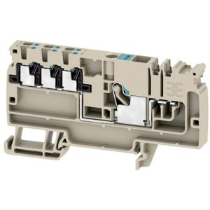 Weidmüller 2464750000 Verdeler-serieklem 8.1 mm Push-In-klem Beige 20 stuk(s)