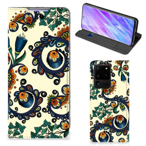 Telefoon Hoesje Samsung Galaxy S20 Ultra Barok Flower