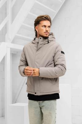 Pure Path Active Flex Short Parka Winterjas Heren Grijs - Maat M - Kleur: Grijs | Soccerfanshop