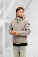 Pure Path Active Flex Short Parka Winterjas Heren Grijs - Maat M - Kleur: Grijs | Soccerfanshop