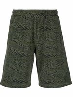 Kenzo short à imprimé animalier - Vert