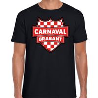 Brabant verkleedshirt voor carnaval zwart heren 2XL  -