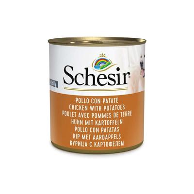 SCHESIR Chicken with potatoes in jelly - natvoer voor honden - 285g
