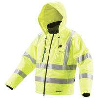 Makita DCJ206ZXL Accu-thermojack geel maat XL Maat: XL Neon-geel - thumbnail