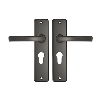 Deurkrukken | Edge Kruk Blok | PC72 | Gun metal | Antracietgrijs