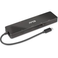 CLUB3D USB3.2 Gen2 Type-C, 6-in-1 Dual Displays Portable Dock with USB Type-C Video 4K60Hz - thumbnail
