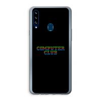 Retro: Samsung Galaxy A20s Transparant Hoesje