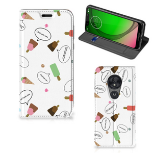 Motorola Moto G7 Play Flip Style Cover IJsjes