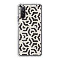Crazy pattern: Sony Xperia 10 III Transparant Hoesje