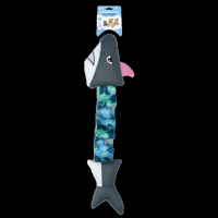 CoolPets Pull me! Sharky (Flamingo) - thumbnail