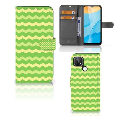 OPPO A15 | Telefoon Hoesje | Waves Green
