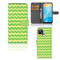 OPPO A15 | Telefoon Hoesje | Waves Green