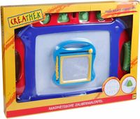 Magnet schilderbord 2 in 1 met 4 stempels