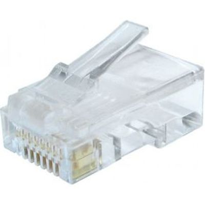 Gembird LC-8P8C-002/100 kabel-connector RJ-45 Transparant