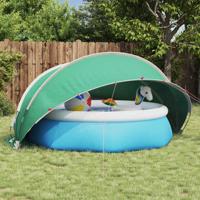 Pooldome Groen 336 x 322 x 160 cm 185T polyester met PU-coating