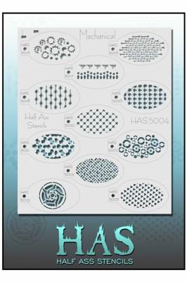 Bad Ass HALF ASS stencil mechanical 5004