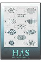 Bad Ass HALF ASS stencil mechanical 5004