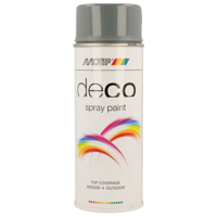 MOTIP Deco Lak | Hoogglans | RAL 7031 | 400ml - 01691 MOTIP Deco Lak | Hoogglans | RAL 7031 | 400ml - 01691