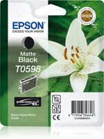 Epson Lily inktpatroon Matte Black T0598 Ultra Chrome K3 - thumbnail