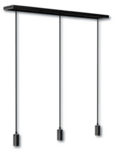 Segula hanglamp systeem MADOX 3X voor 3 lampen 1,5 meter kabel 70167