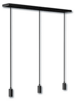 Segula hanglamp systeem MADOX 3X voor 3 lampen 1,5 meter kabel 70167