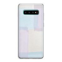 Square pastel: Samsung Galaxy S10 Plus Transparant Hoesje