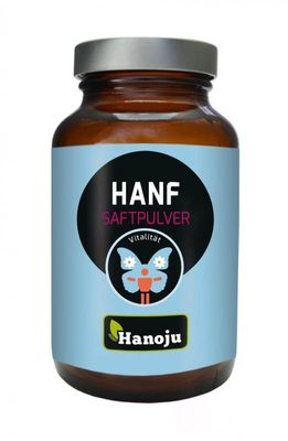 Hanoju Hennepgrassap poeder raw bio (60 caps)