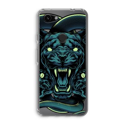 Cougar and Vipers: Google Pixel 3a Transparant Hoesje