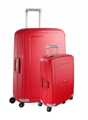 S&apos;cure 2-delige Kofferset CRIMSON RED
