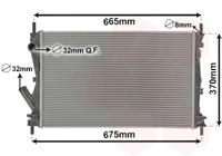 Van Wezel Radiateur 18002408