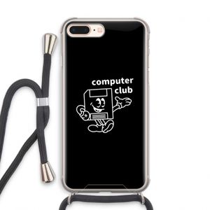 Floppyhead: iPhone 8 Plus Transparant Hoesje met koord