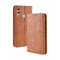 Magnetische Buckle retro textuur horizontale Flip lederen case voor Huawei Honor 10 Lite/P Smart (2019)/Nova Lite 3 met houder & kaartsleuven & porte