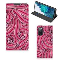 Samsung Galaxy S20 FE | Bookcase | Swirl Pink