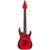 Jackson Pro Plus Series DK Modern MDK7 HT EB Satin Red with Black Bevels 7-snarige elektrische gitaar met gigbag