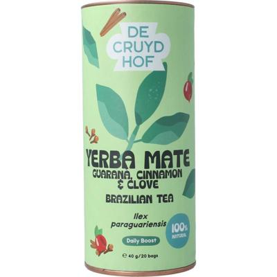 Cruydhof thee yerba mate&guarana cin&cl