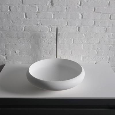 Opbouw Waskom Ideavit Solidego 40x11,2 cm Solid Surface Mat Wit Ideavit