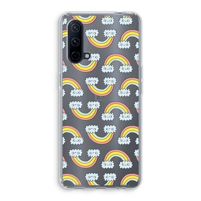 Regenboog: OnePlus Nord CE 5G Transparant Hoesje
