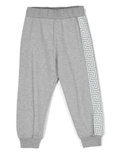 Versace Kids pantalon de jogging à imprimé Medusa Head - Gris