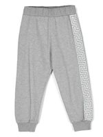 Versace Kids pantalon de jogging à imprimé Medusa Head - Gris