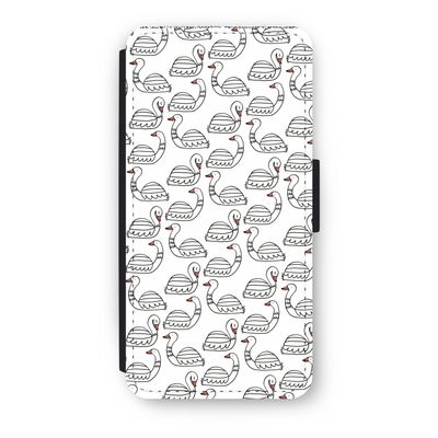 Zwanen: iPhone 7 Flip Hoesje