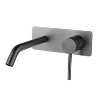 Wastafelmengkraan Inbouw Aquasplash Ridged Gunmetal Aquasplash