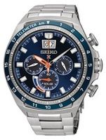 Horlogeband Seiko SSC601P1 / V194 0AA0 / M0FP418J0 Staal 22mm