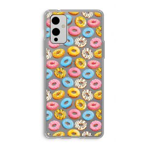 Pink donuts: OnePlus 9 Transparant Hoesje