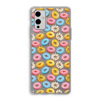 Pink donuts: OnePlus 9 Transparant Hoesje